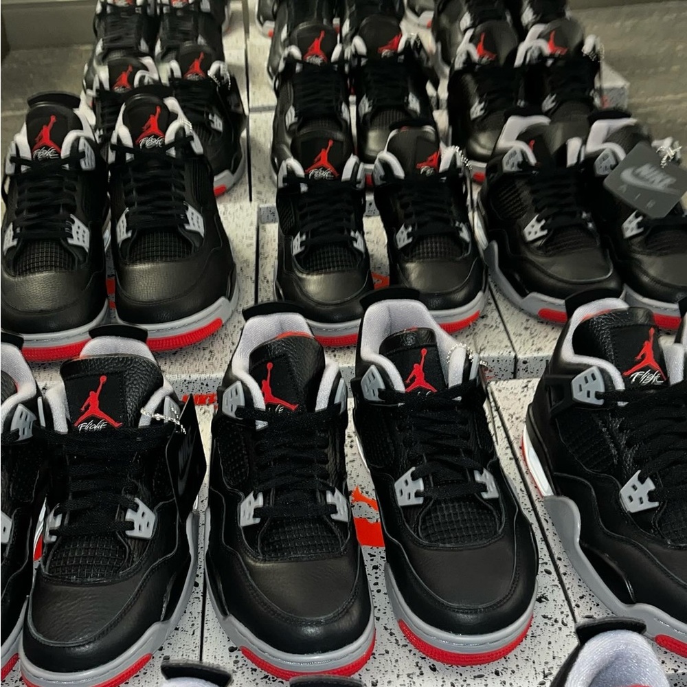 Nike Air Jordan Retro 4 Bred Reimagined | 100% Authentic